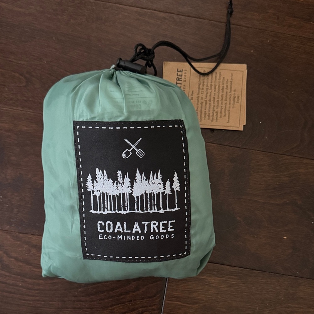 Coalatree Eco-Minded Goods Green Packable Hammock